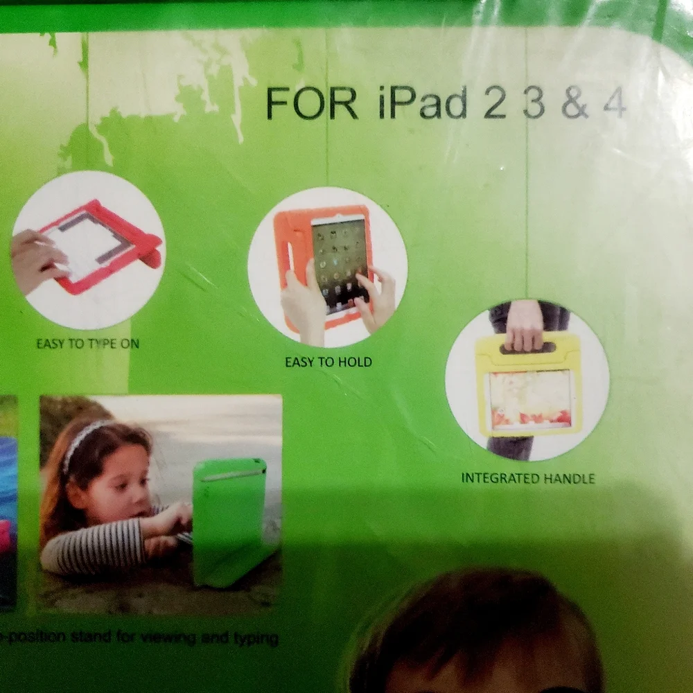14 green Travellor Apple iPad 2/3/ 4 Case Winpartner Travellor Silicone Protect